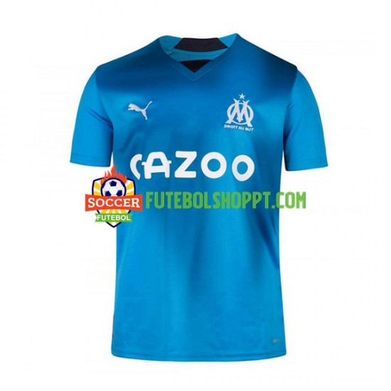 Camisola Homem Olympique de Marseille Terceiro Equipamento 2022-2023 Manga Curta