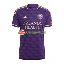 Camisola Homem Orlando City SC Principais Equipamento 2023-2024 Manga Curta