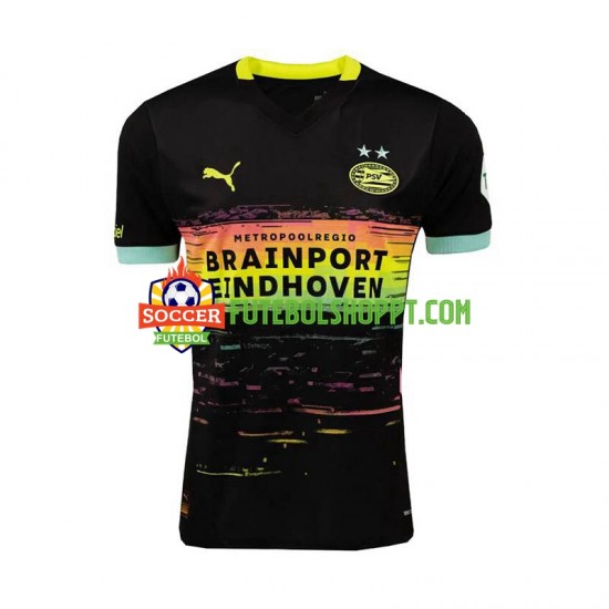 Camisola Homem PSV Eindhoven Alternativa Equipamento 2024-2025 Manga Curta