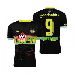 Camisola Homem PSV Eindhoven DE JONG 9 Alternativa Equipamento 2024-2025 Manga Curta