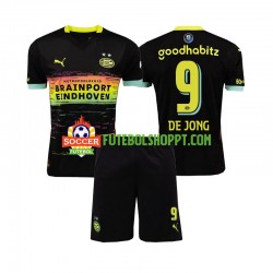 Camisola Júnior PSV Eindhoven DE JONG 9 Alternativa Equipamento 2024-2025 Manga Curta