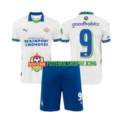 Camisola Júnior PSV Eindhoven DE JONG 9 Terceiro Equipamento 2024-2025 Manga Curta