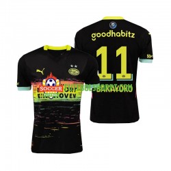 Camisola Homem PSV Eindhoven Johan Bakayoko 11 Terceiro Equipamento 2024-2025 Manga Curta