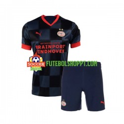 Camisola Júnior PSV Eindhoven Alternativa Equipamento 2022-2023 Manga Curta