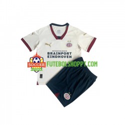 Camisola Júnior PSV Eindhoven Alternativa Equipamento 2023-2024 Manga Curta