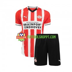 Camisola Júnior PSV Eindhoven Principais Equipamento 2024-2025 Manga Curta