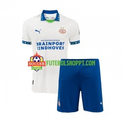 Camisola Júnior PSV Eindhoven Terceiro Equipamento 2024-2025 Manga Curta