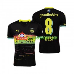 Camisola Homem PSV Eindhoven Sergino Dest 8 Alternativa Equipamento 2024-2025 Manga Curta
