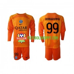 Camisola Júnior Paris Saint-Germain Donnarumma 99 Guarda-redes Alternativa Equipamento 2022-2023 Manga Comprida