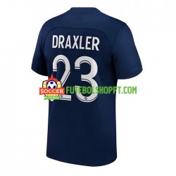 Camisola Homem Paris Saint-Germain Draxler 23 Principais Equipamento 2022-2023 Manga Curta