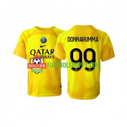 Camisola Homem Paris Saint-Germain Gianluigi Donnarumma 99 Guarda-redes Terceiro Equipamento 2022-2023 Manga Curta