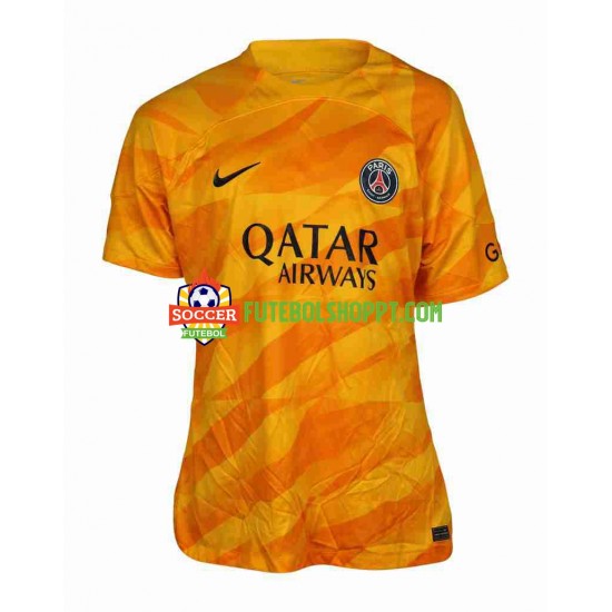 Camisola Homem Paris Saint-Germain Guarda-redes Alternativa Equipamento 2023-2024 Manga Curta