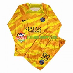 Camisola Júnior Paris Saint-Germain DONNARUMMA 99 Guarda-redes Alternativa Equipamento 2023-2024 Manga Comprida