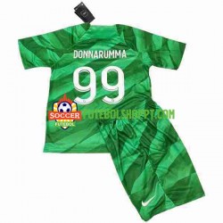 Camisola Júnior Paris Saint-Germain Donnarumma 99 Guarda-redes Principais Equipamento 2023-2024 Manga Curta