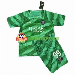 Camisola Júnior Paris Saint-Germain Donnarumma 99 Guarda-redes Principais Equipamento 2023-2024 Manga Curta