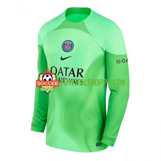Camisola Homem Paris Saint-Germain Guarda-redes Principais Equipamento 2022-2023 Manga Comprida