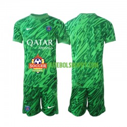 Camisola Júnior Paris Saint-Germain Guarda-redes Alternativa Equipamento 2024-2025 Manga Curta