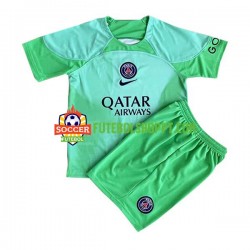 Camisola Júnior Paris Saint-Germain Guarda-redes Principais Equipamento 2022-2023 Manga Curta