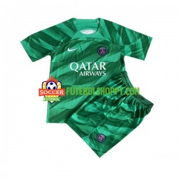 Camisola Júnior Paris Saint-Germain Guarda-redes Principais Equipamento 2023-2024 Manga Curta