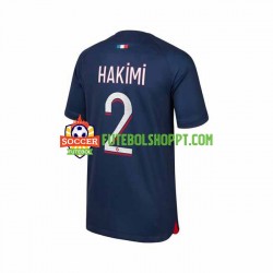 Camisola Homem Paris Saint-Germain Hakimi 2 Principais Equipamento 2023-2024 Manga Curta