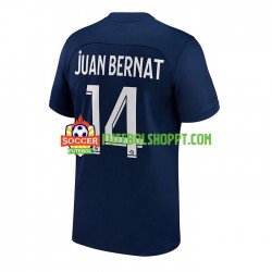 Camisola Homem Paris Saint-Germain Juan Bernat 14 Principais Equipamento 2022-2023 Manga Curta