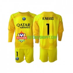 Camisola Júnior Paris Saint-Germain K.NAVAS 1 Guarda-redes Terceiro Equipamento 2022-2023 Manga Comprida