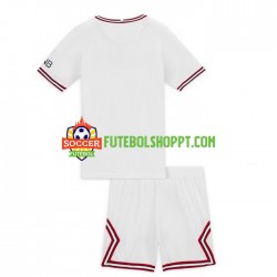 Camisola Júnior Paris Saint-Germain Quarto Equipamento 2021-2022 Manga Curta