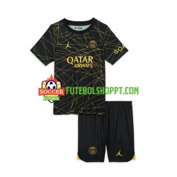 Camisola Júnior Paris Saint-Germain Quarto Equipamento 2022-2023 Manga Curta