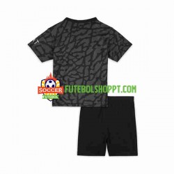 Camisola Júnior Paris Saint-Germain Terceiro Equipamento 2023-2024 Manga Curta