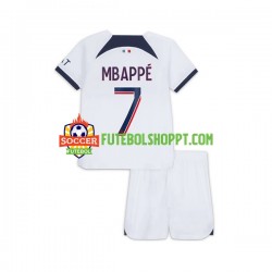Camisola Júnior Paris Saint-Germain Mbappé Kylian 7 Alternativa Equipamento 2023-2024 Manga Curta