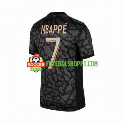 Camisola Homem Paris Saint-Germain Mbappé Kylian 7 Terceiro Equipamento 2023-2024 Manga Curta
