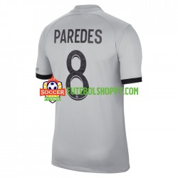 Camisola Homem Paris Saint-Germain Leandro Paredes 8 Alternativa Equipamento 2022-2023 Manga Curta