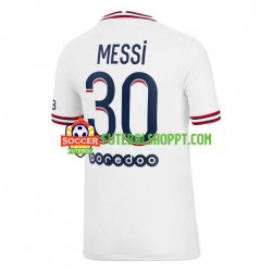 Camisola Homem Paris Saint-Germain Lionel Messi 30 Quarto Equipamento 2021-2022 Manga Curta