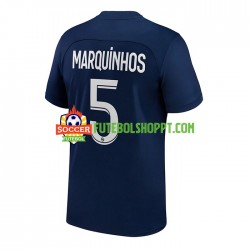 Camisola Homem Paris Saint-Germain Marquinhos 5 Principais Equipamento 2022-2023 Manga Curta