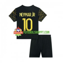 Camisola Júnior Paris Saint-Germain Neymar JR 10 Quarto Equipamento 2022-2023 Manga Curta