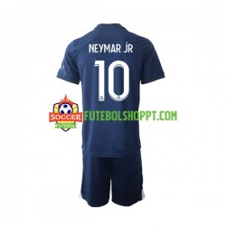 Camisola Júnior Paris Saint-Germain Neymar Jr 10 Principais Equipamento 2022-2023 Manga Curta