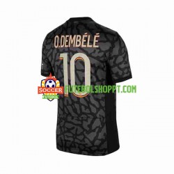 Camisola Homem Paris Saint-Germain O.Dembele 10 Terceiro Equipamento 2023-2024 Manga Curta