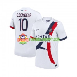 Camisola Homem Paris Saint-Germain Ousmane Dembele 10 Alternativa Equipamento 2024-2025 Manga Curta