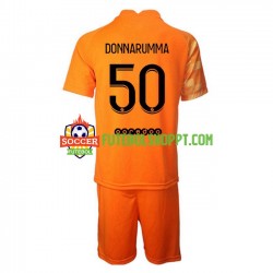 Camisola Júnior Paris Saint-Germain PSG Gianluigi Donnarumma 50 Guarda-redes Principais Equipamento 2021-2022 Manga Curta