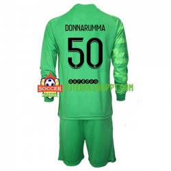 Camisola Júnior Paris Saint-Germain PSG Gianluigi Donnarumma 50 Guarda-redes Terceiro Equipamento 2021-2022 Manga Comprida
