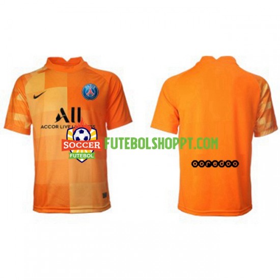 Camisola Homem Paris Saint-Germain PSG Guarda-redes Principais Equipamento 2021-2022 Manga Curta