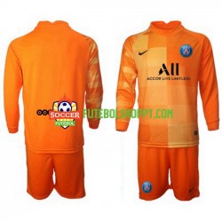 Camisola Júnior Paris Saint-Germain PSG Guarda-redes Principais Equipamento 2021-2022 Manga Comprida