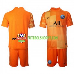 Camisola Júnior Paris Saint-Germain PSG Guarda-redes Principais Equipamento 2021-2022 Manga Curta