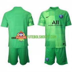 Camisola Júnior Paris Saint-Germain PSG Guarda-redes Terceiro Equipamento 2021-2022 Manga Curta
