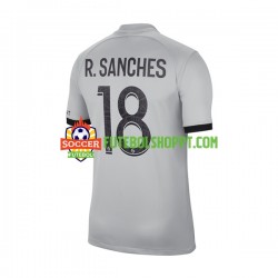 Camisola Homem Paris Saint-Germain R.Sanches 18 Alternativa Equipamento 2022-2023 Manga Curta