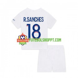 Camisola Júnior Paris Saint-Germain R.Sanches 18 Terceiro Equipamento 2022-2023 Manga Curta