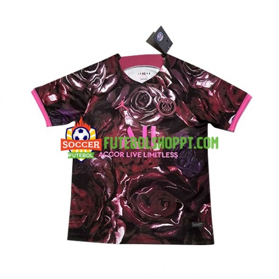Camisola Homem Paris Saint-Germain Rose Principais Equipamento 2023-2024 Manga Curta