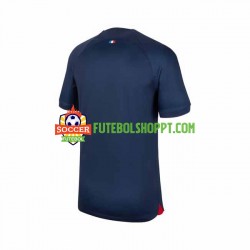 Camisola Mulher Paris Saint-Germain Principais Equipamento 2023-2024 Manga Curta