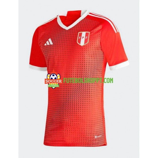 Camisola Homem Peru Alternativa Equipamento 2023 Manga Curta