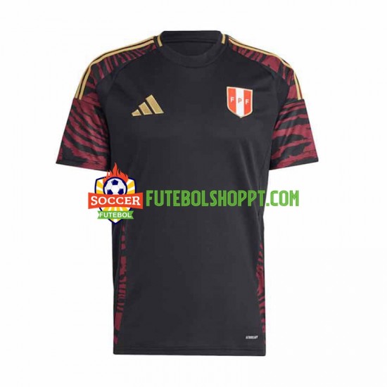 Camisola Homem Peru Copa America Alternativa Equipamento 2024 Manga Curta